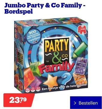Bol.com Jumbo party & co family - bordspel aanbieding