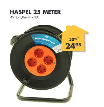 Bouwhof HASPEL 25 METER aanbieding