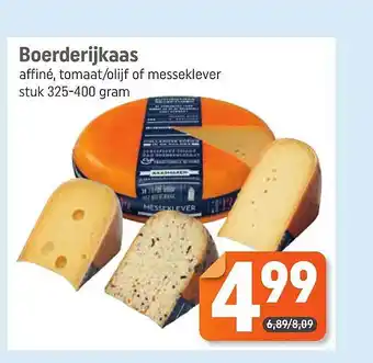 Dagwinkel Boerderijkaas 325-400 gram aanbieding