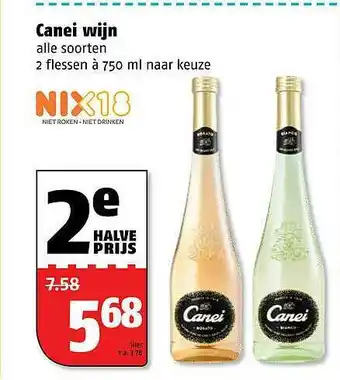 Poiesz Canei wijn 750 ml aanbieding