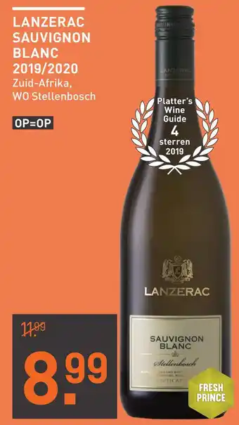 Gall & Gall Lanzerac Sauvignon Blanc 75CL Wijn aanbieding