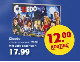 Hoogvliet Cluedo aanbieding