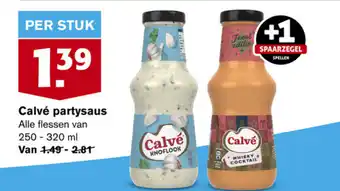 Hoogvliet Calve partysaus 250-320 ml aanbieding