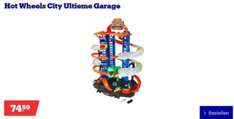 Bol.com Hot wheels city ultieme garage aanbieding