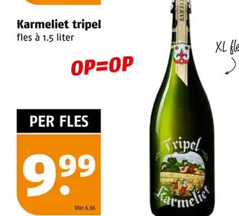 Poiesz Karmeliet tripel aanbieding