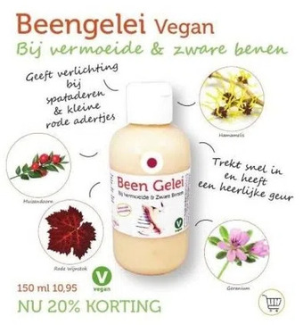 De Rode Pilaren Beengelei vegan aanbieding