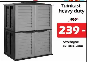 iTEK Tuinkast heavy duty aanbieding