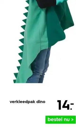 HEMA Verkleedpak dino aanbieding