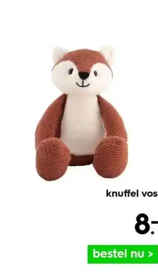 HEMA Knuffel vos aanbieding