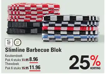 Sligro Slimline barbecue blok aanbieding