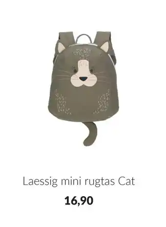 Babypark Laessig mini rugtas cat aanbieding