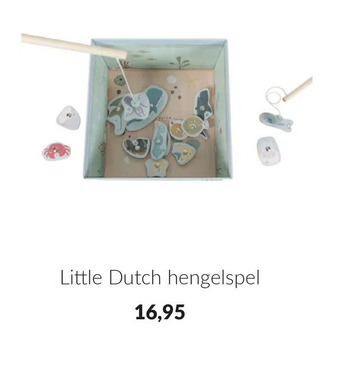 Babypark Little dutch hengelspel aanbieding
