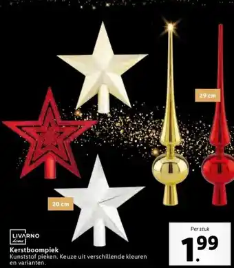 Lidl Kerstboompiek aanbieding