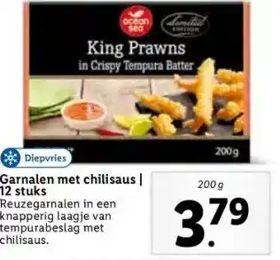 Lidl Garnalen met chilisaus | 12 stuks aanbieding