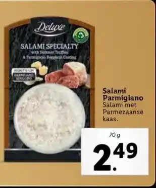 Lidl Salami parmigiano aanbieding