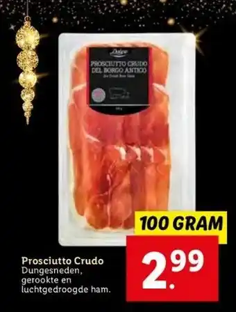 Lidl Prosciutto crudo aanbieding