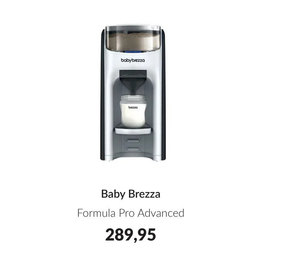 Baby brezza formula pro advanced aanbieding bij Babypark