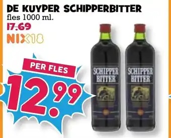 Boon`s Markt De Kuyper Schipperbitter 1L aanbieding