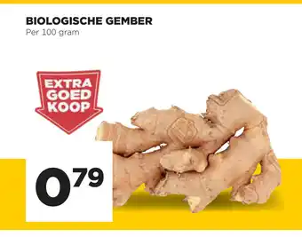 Jumbo Biologische gember 100 gram aanbieding