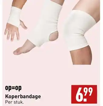 ALDI Koperbandage aanbieding