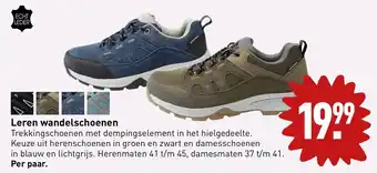 ALDI Leren wandelschoenen aanbieding