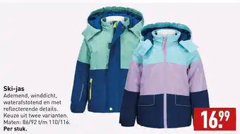 ALDI Ski-jas 86/92 t/m 110/116 aanbieding