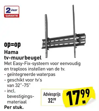 ALDI Hama tv-muurbeugel aanbieding