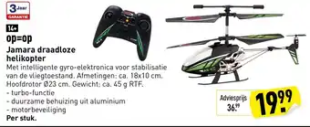 ALDI Jamara draadloze helikopter aanbieding