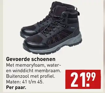 ALDI Gevoerde schoenen 41 t/m 45 aanbieding