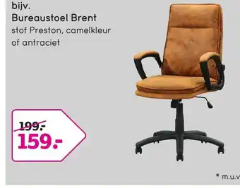 Leen Bakker Bureaustoel Brent aanbieding