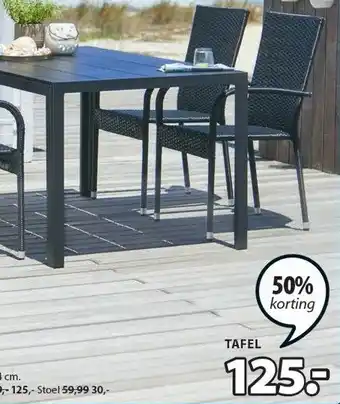 Jysk Maderup Tafel aanbieding