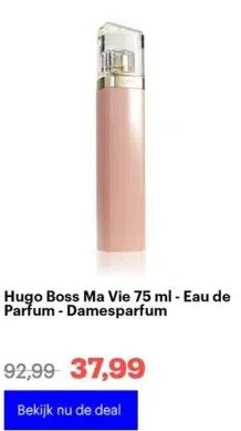 Bol.com Hugo boss ma vie 75 ml - eau de parfum - damesparfum aanbieding