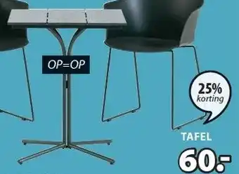 Jysk Orten Tafel aanbieding