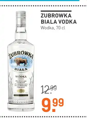 Gall & Gall Zubrowka biala vodka 70cl aanbieding