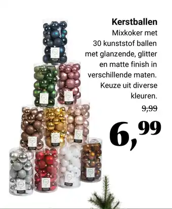 Tuincentrum Van Ee Kerstballen aanbieding