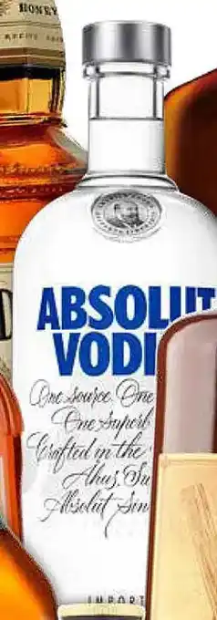 Boni Absolut vodka aanbieding