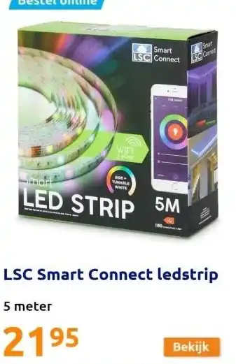 Action Lsc smart connect ledstrip aanbieding