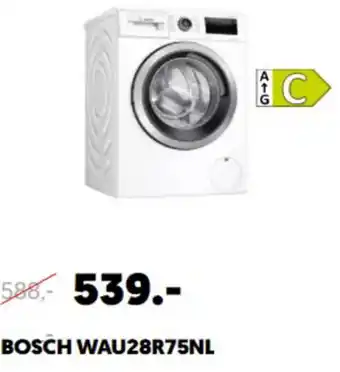 MediaMarkt Bosch wau28r75nl aanbieding