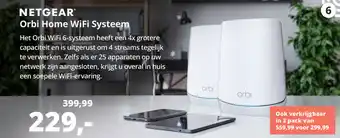 Paradigit Netgear orbi home wifi systeem aanbieding