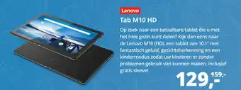 Paradigit Lenovo tab m10 hd aanbieding