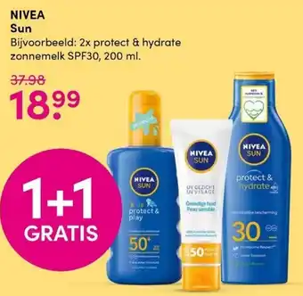 DA Nivea Sun1+1 aanbieding