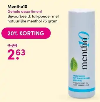 DA Mentho10 aanbieding