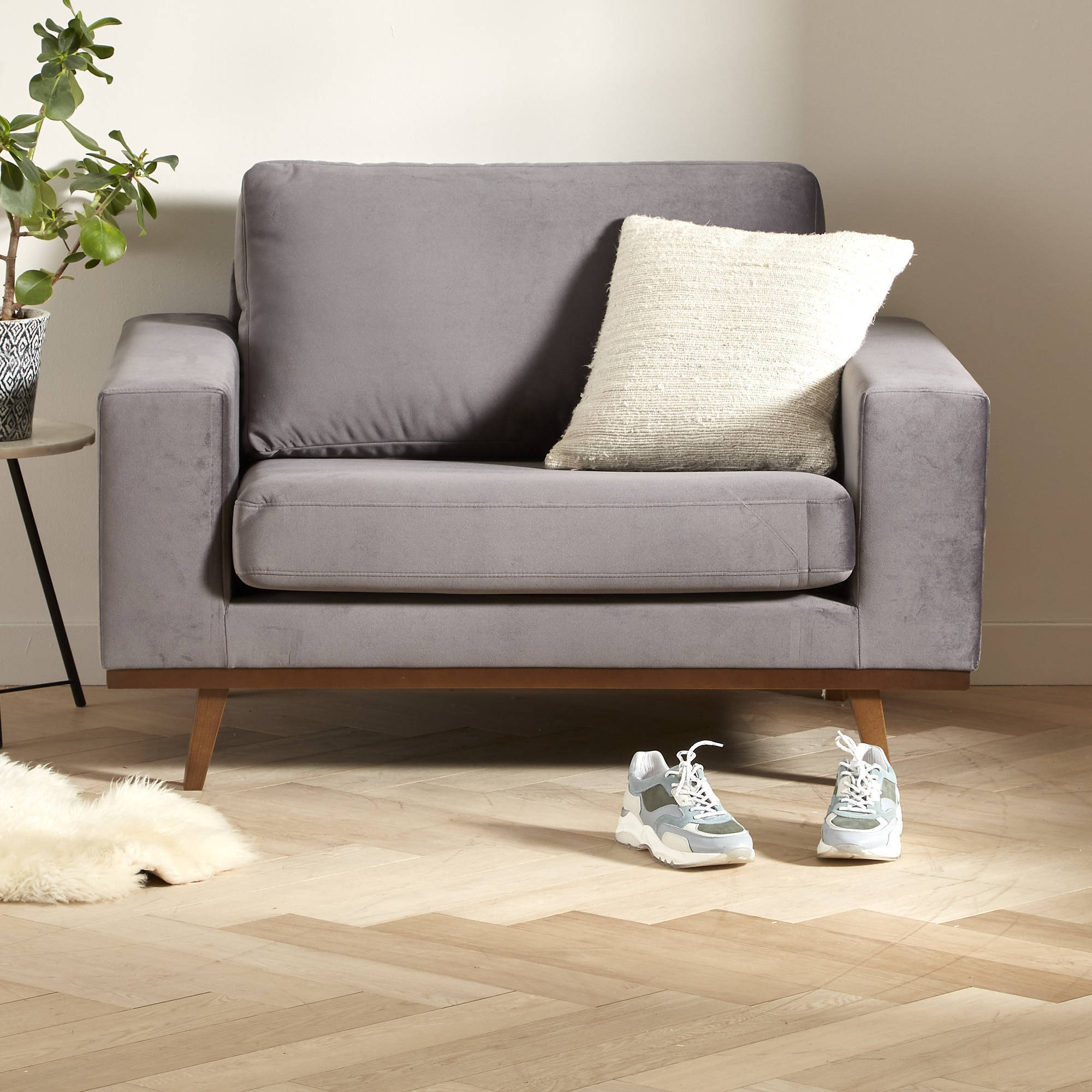 Wehkamp home loveseat torino velours aanbieding bij Wehkamp