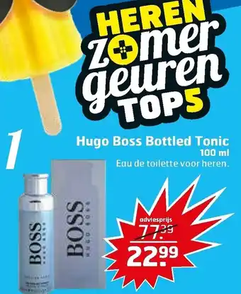 Trekpleister Hugo Boss Bottled Tonic edt 100ml aanbieding