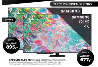 EP Beerepoot Samsung qled 4k televisie (qe65q75bat/qe55q75bat) aanbieding