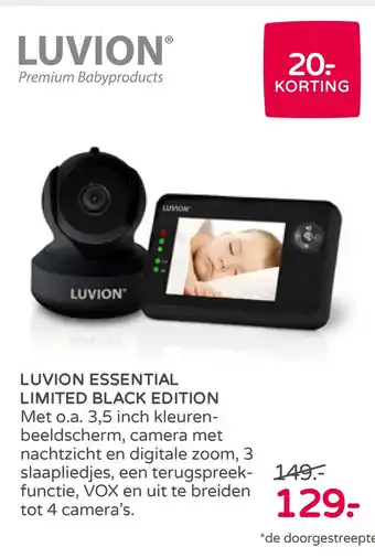 Prenatal Luvion essential limited black edition aanbieding