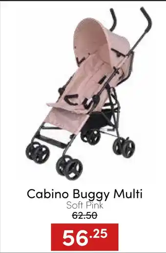 Baby & Tiener Cabino buggy multi soft pink aanbieding