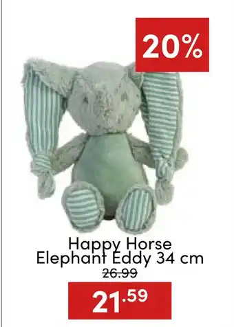 Baby & Tiener Happy horse elephant eddy 34 cm aanbieding