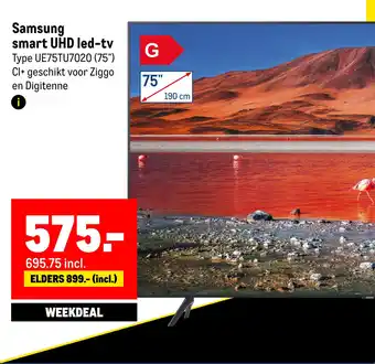 Makro Samsung smart uhd led-tv aanbieding