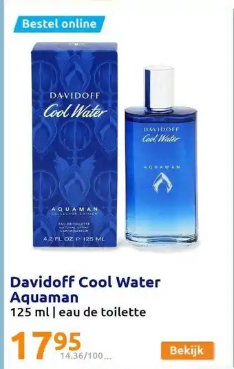 Action Davidoff cool water aquaman aanbieding